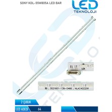 OEM Sony KDL-55W802A LED Bar 2 Parca 55 Inc