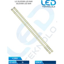 OEM Lg 32LE5300 4 Parca 32 Inc Tv LED Bar