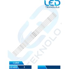 OEM JL.D38581235-017BS-F,RH43- D3852X-01A-JF LED Bar 4 Parca 38 Inc