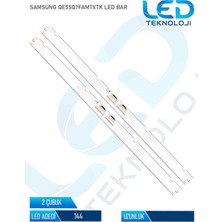OEM Samsung QE55Q7FAMTXTK 2 Parca 55 Inc Tv LED Bar