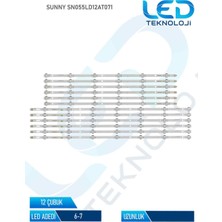 OEM Sunny SN055LD12AT071 12 Parca 55 Inc Tv LED Bar