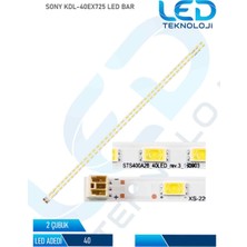 OEM Sony KDL-40EX725 LED Bar 2 Parca 40 Inc