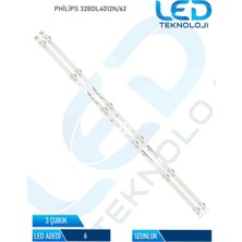 OEM Philips 32BDL4012N/62 2 Parça 32 Inc Tv LED Bar