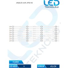 OEM Arçelik A49L 8752 5s 8 Parça 49 Inc Tv LED Bar