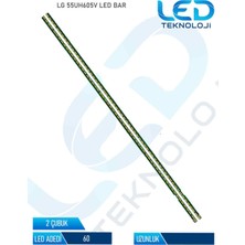 OEM Lg 55UH615V 2 Parca 55 Inc Tv LED Bar