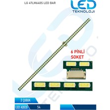 OEM Lg 47LM640S Tv LED Bar 2 Parca 47 Inc