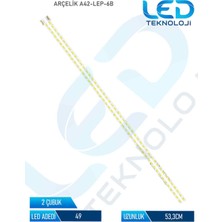 OEM Arçelik A42 Lep 6b 2 Parça 42 Inc Tv LED Bar