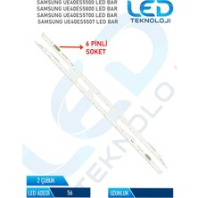 OEM Samsung UE40ES5500 2 Parca 40  Inc Tv LED Bar