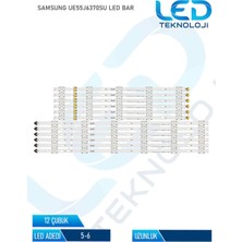 OEM Samsung UE55J6370SU 12 Parça 55 Inc Tv LED Bar