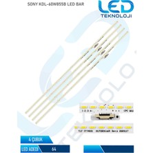 OEM Sony KDL-60W855B LED Bar 4 Parca 60 Inc