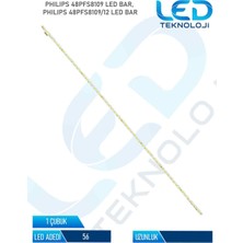 OEM Philips 48PFS8109 Tv LED Bar 1 Parca 48 Inc