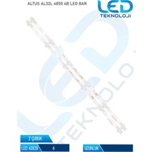 OEM Altus AL32L 4850 4b Tv LED Bar 2 Parca 32 Inc