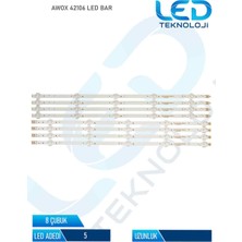 OEM Awox 42106 8 Parca 42 Inc Tv LED Bar