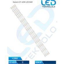 OEM Sanyo LE106S16FM 4 Parca 42  Inc Tv LED Bar