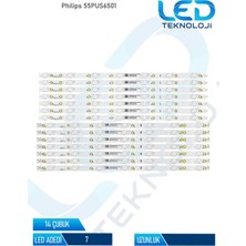 OEM Philips 55PUS6501  14 Parca 55 Inc Tv LED Bar