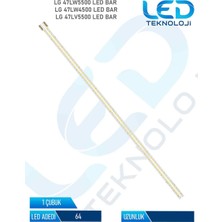 OEM Lg 47LW5500 2 Parca 47 Inc Tv LED Bar