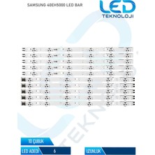 OEM Samsung 40EH5000 10 Parça 40 Inc Tv LED Bar