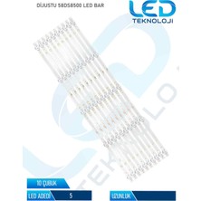 OEM Dijutsu 58DS8500 Tv LED Bar 10 Parça 58 Inc
