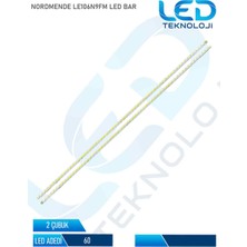 OEM Nordmende LE106N9FM Tv LED Bar 2 Parca 42 Inc