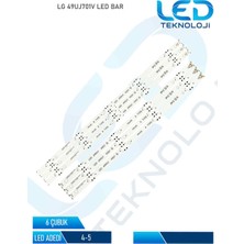 OEM Lg 49UJ701V LED Bar 6 Parca 49 Inc