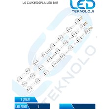 OEM Lg 43UK6500PLA LED Bar 3 Parca 43 Inc