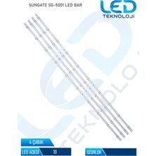 OEM Sungate SG-5001 4 Parça 50 Inc Tv LED Bar