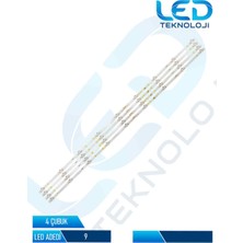 OEM Dijitsu DJTV501 LED Bar 4 Parca 50 Inc