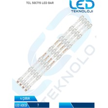 OEM Tcl 50C715 LED Bar 4 Parca 50 Inc