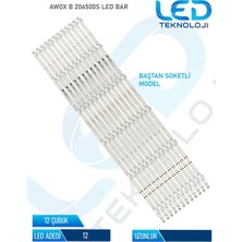 OEM Awox B 206500S 12 Parça 65 Inc Tv LED Bar