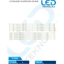 OEM Lg 55UJ630V 10 Parca 55 Inc Tv LED Bar