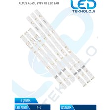 OEM Altus AL43L 6725 Tv LED Bar 6 Parça 43 Inc