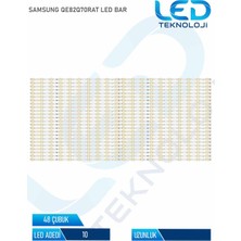OEM Samsung QE82Q70RAT Tv LED Bar 48 Parca 82 Inc