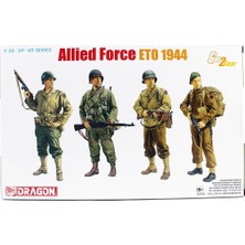 Dragon 6653 1/35 Ölçek, Müttefik Kuvvetler (Eto 1944) Asker Figürleri Plastik Model Kiti