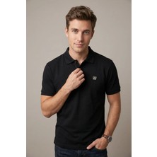 Tommy Crosse Erkek Regular %100 Pamuklu Yumuşak Nefes Alan Kumaş Polo Yaka Tshirt