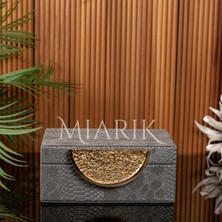 Miarik Design Tekli Deri Kutu Aksesuarli 8X16 10X20 cm