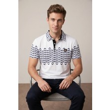 Tommy Crosse Erkek Regular %100 Pamuklu Polo Yaka Tshirt