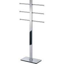 Gedy Bridge Ayaklı Havluluk, 40.6XH92X16CM - Krom