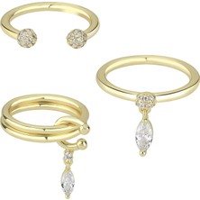 Merano Design Grape Gold Yüzük