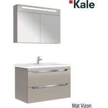 Kale Casilla 100 Cm Vizon Banyo Dolabı Takımı