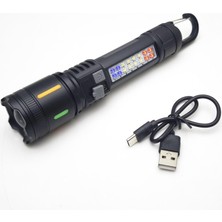 OEM SDR-530 El Feneri Şarjlı Metal