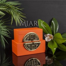Miarik Design 2 Li Deri Kutu Aksesuarli 8X16 10X20 cm
