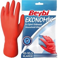 Beybi Ev Işleri Eldiveni (2 Paket) Xlarge Beden