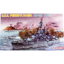 Dragon 7041 1/700 Ölçek, Uss Pennsylvania Bb-38 (1944) Savaş Gemisi Plastik Model Kiti