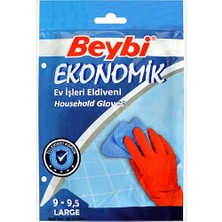 Beybi Ev Işleri Eldiveni (5 Paket) Large Beden