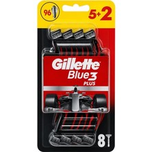 Gillette Blue3 Nitro Tıraş Bıçağı 6+2'li 7702018536320