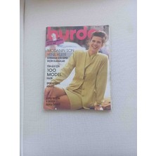 Burda Dergi Eylul 1990  Icerisinde 3 Adet Patron 1 Adette Dergi Eki Bulunmaktadır Cok Temiz Kondisyonda