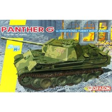 Dragon 6897 1/35 Ölçek, Panther G (with Additional Turret Roof Armor) Tankı Plastik Model Kiti