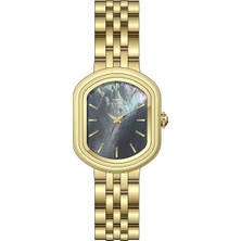 Ferro FL88743A-B2 Quartz Çelik Sarı Siyah Kadran 22 mm Kadın Kol Saati