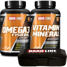 Hardline Nutrition Omega & Vitamin Minarel Kombinasyonu
