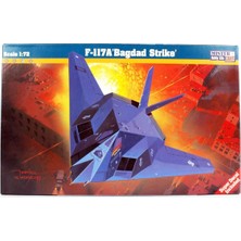 Mistercraft E007 1/72 F-117A (Bagdad Strike) Savaş Uçağı Plastik Model Kiti